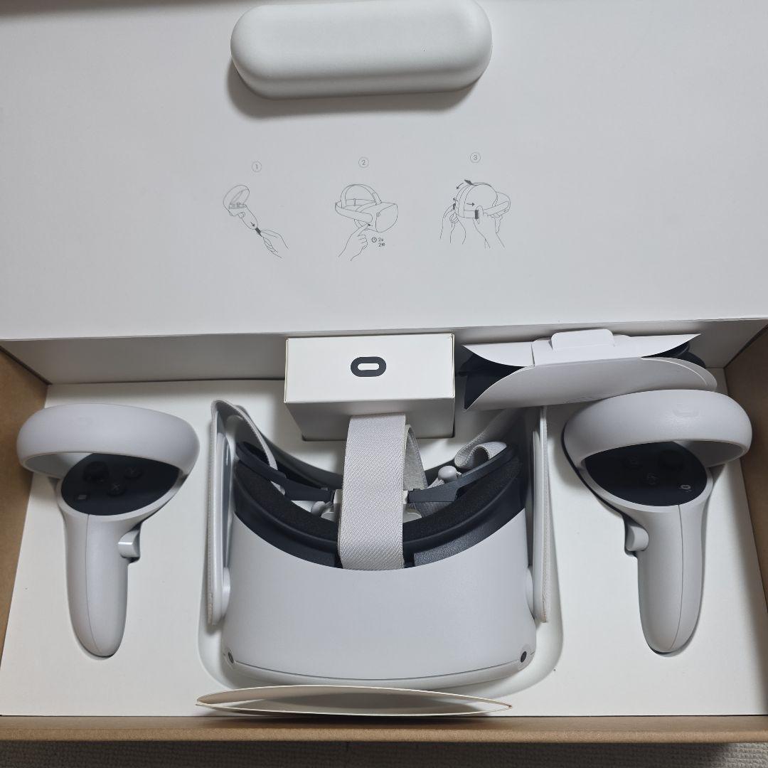  Quest 2 VR 本体 128GB コントローラー　1回使用