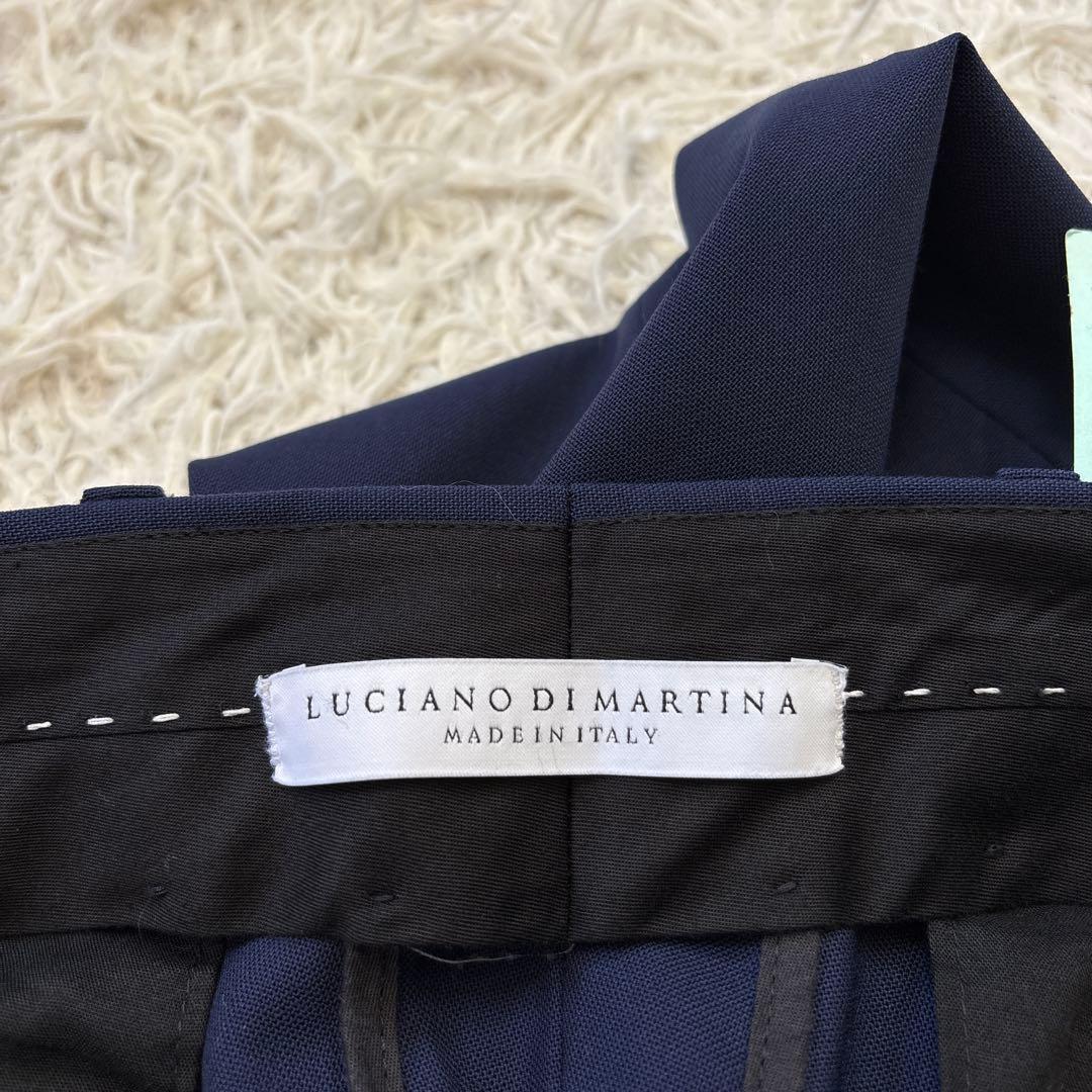 超美品☆【ルチアーノ　ディ　マルティナ】イタリア製　現行近年　ネイビー　54