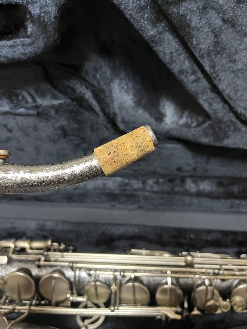 antigua 黒 テナーサックス ケース付き