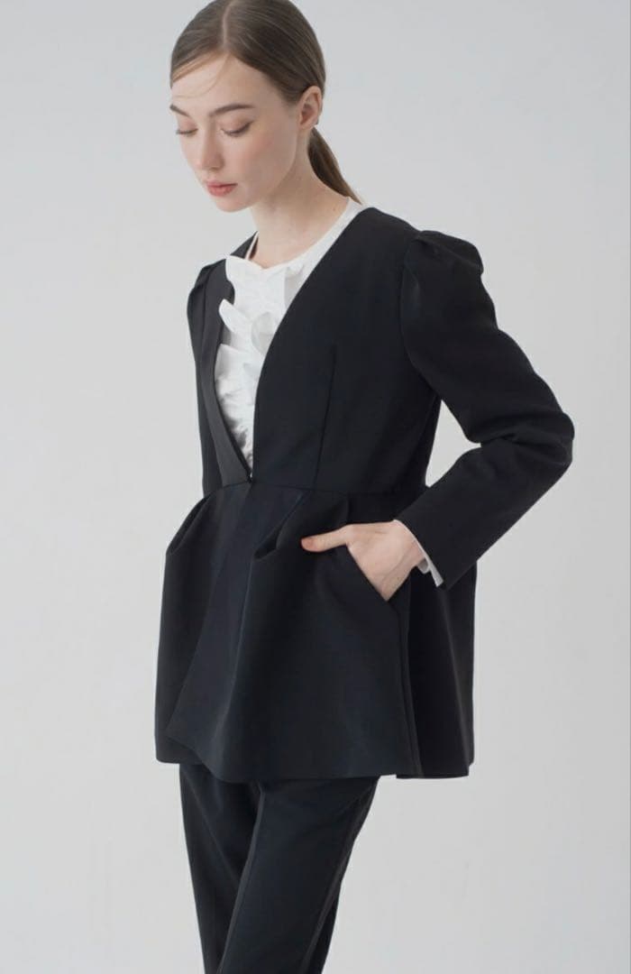 【新品】メゾンドドルチェ maison de Dolce.フルールジャケットM