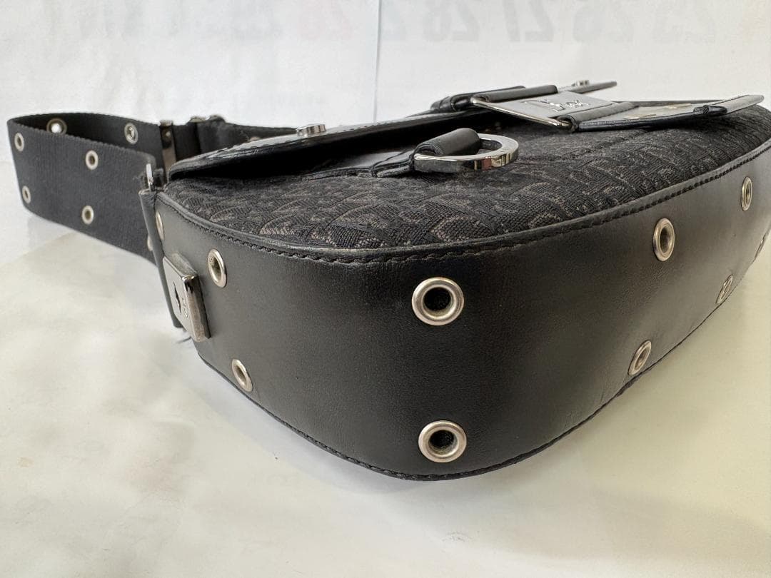 Dior クリスチャン ディオール ショルダーバッグ ストリートシック ブラック