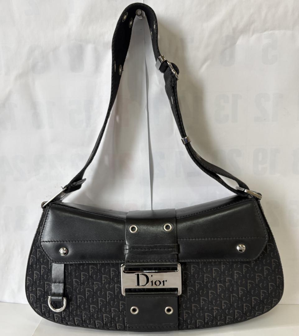 Dior クリスチャン ディオール ショルダーバッグ ストリートシック ブラック