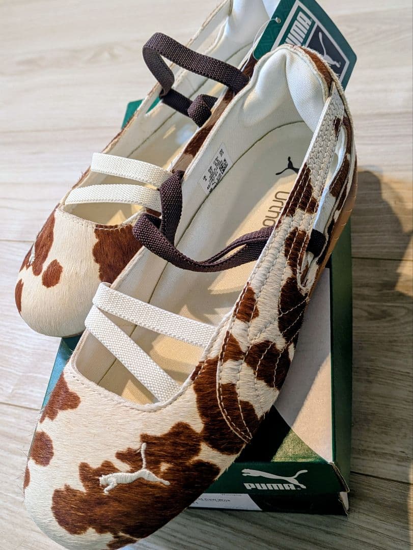 新品★puma スピードキャット バレエ カウ スニーカー23cm★送料込