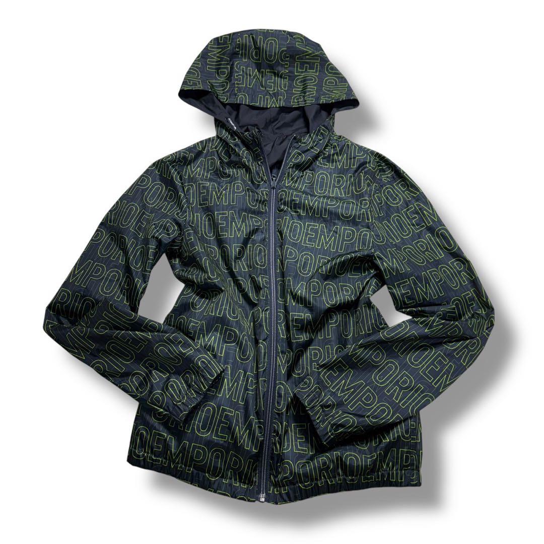 未使用級✨1057 エンポリオアルマーニ ナイロンジャケット　リバーシブル