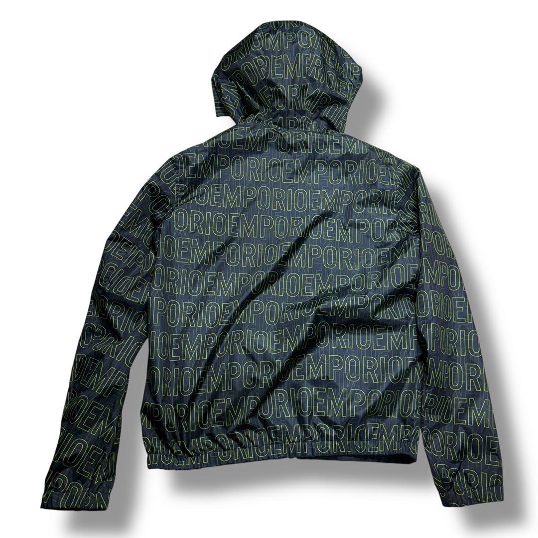 未使用級✨1057 エンポリオアルマーニ ナイロンジャケット　リバーシブル