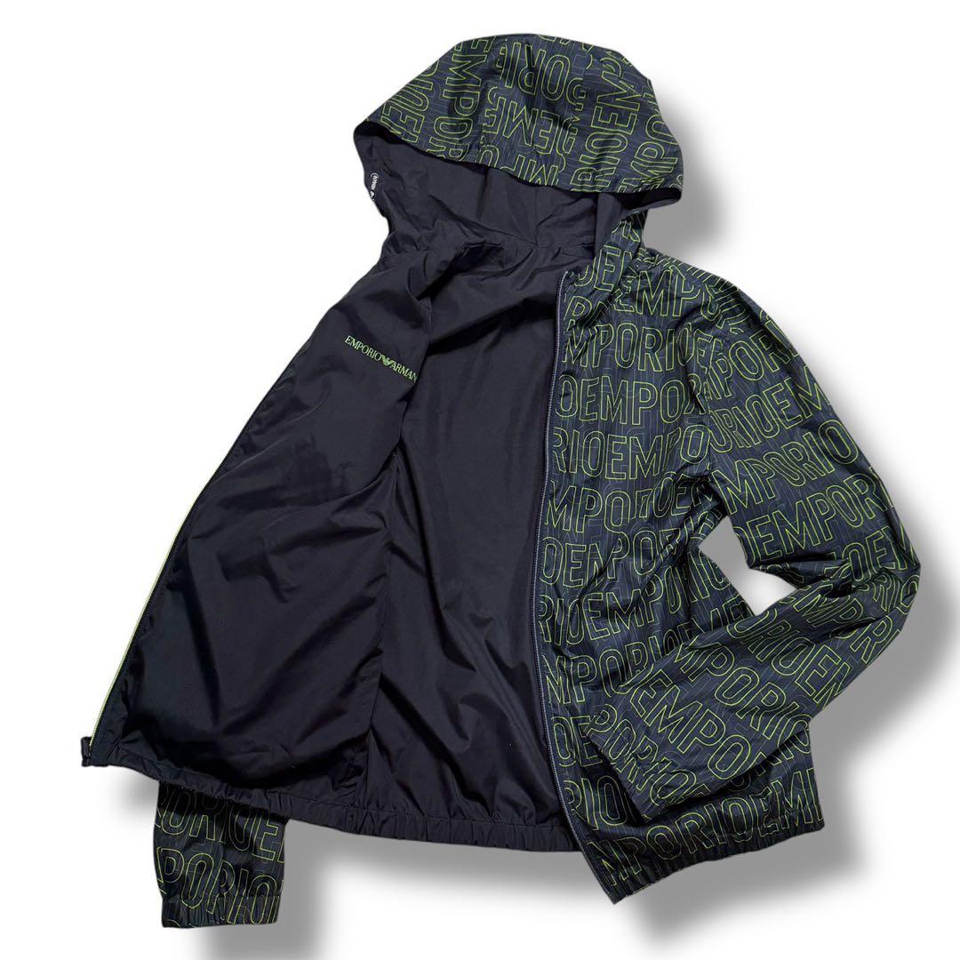 未使用級✨1057 エンポリオアルマーニ ナイロンジャケット　リバーシブル