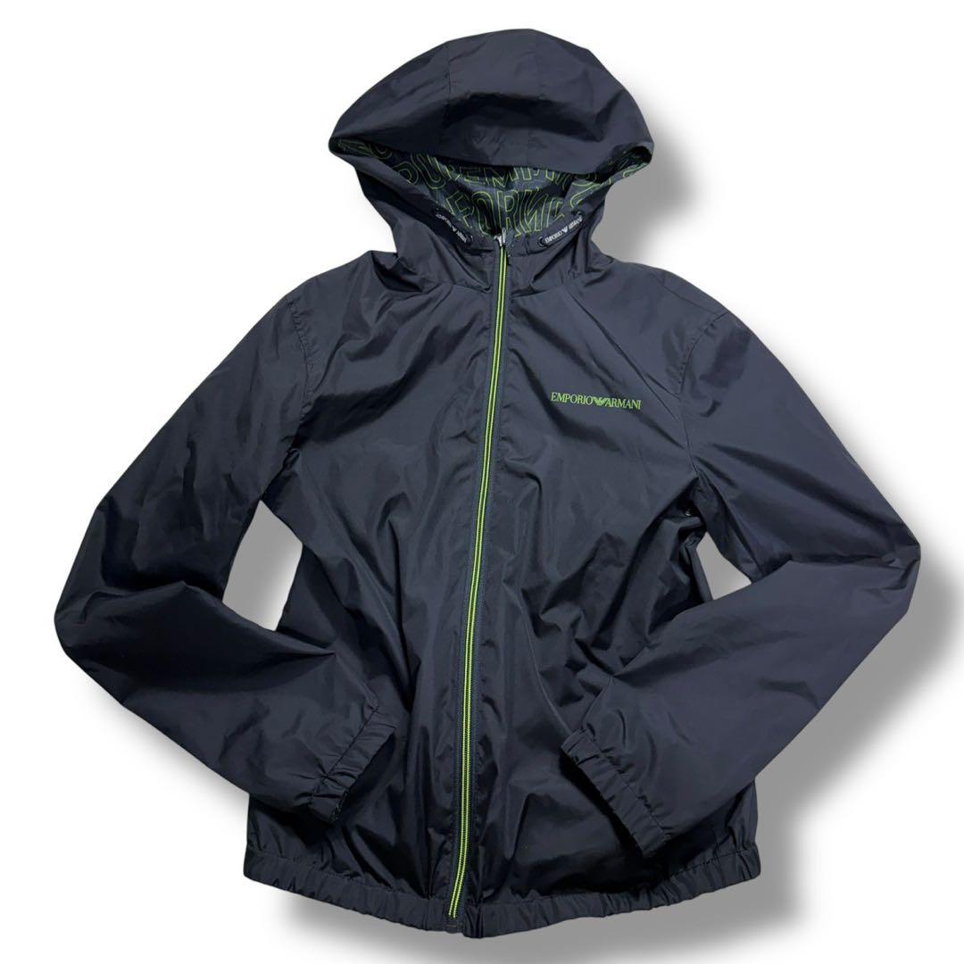 未使用級✨1057 エンポリオアルマーニ ナイロンジャケット　リバーシブル