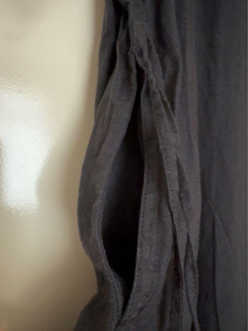 TICCAティッカ リネンノースリーブオールインワン　コンビネゾン