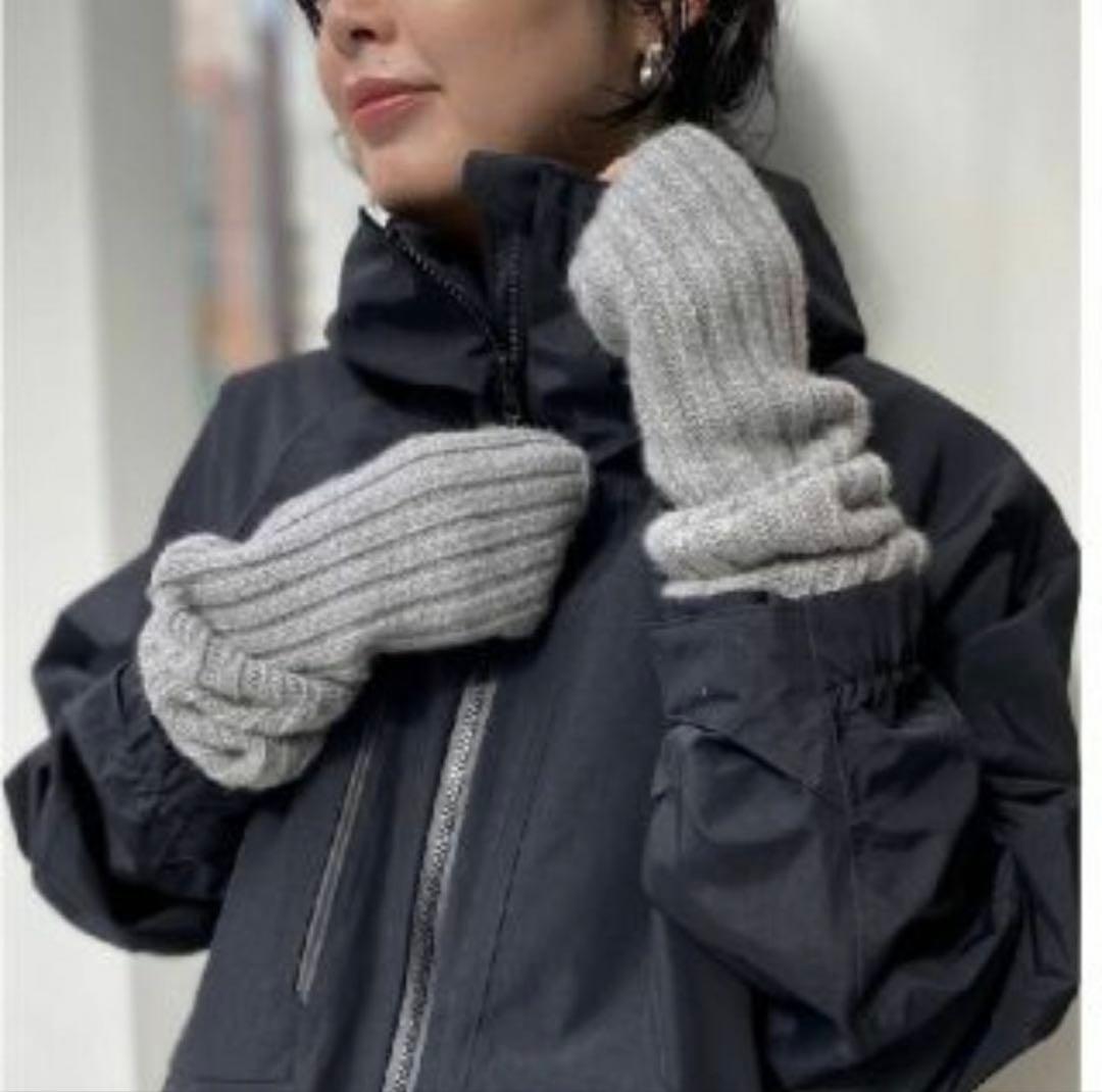 L'APPARTMENT　カシミヤ混アームウオーマー