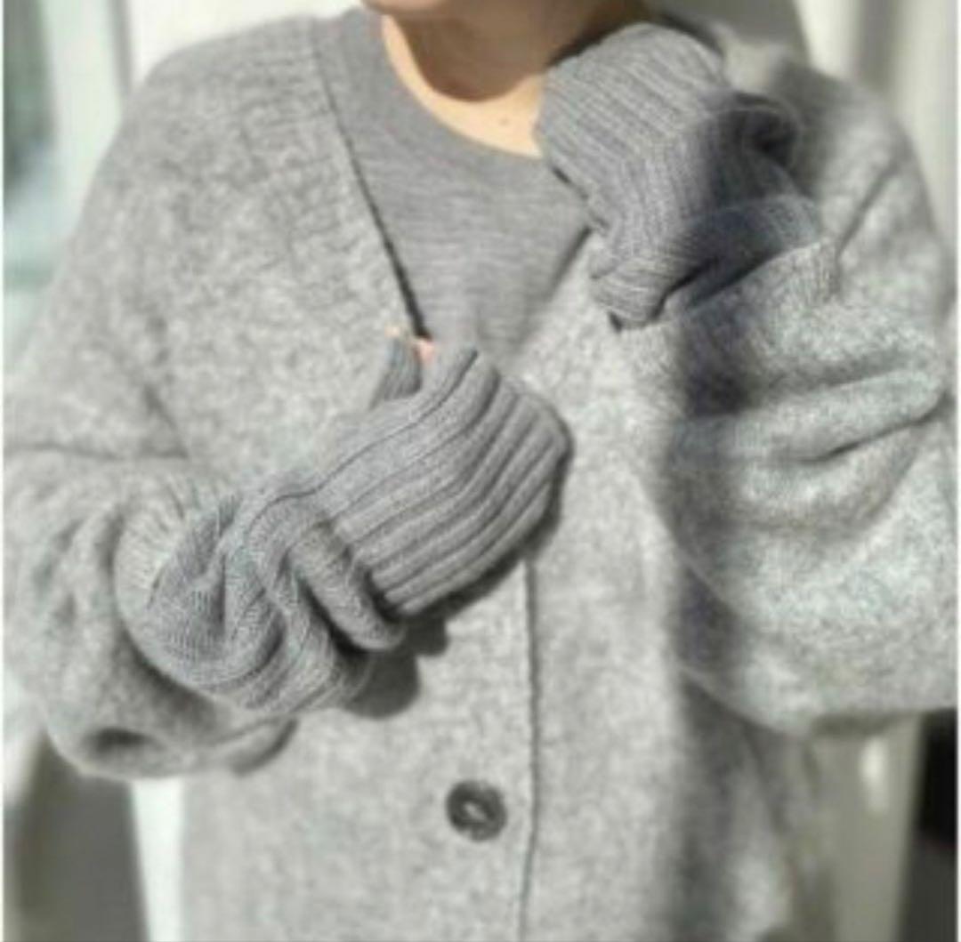 L'APPARTMENT　カシミヤ混アームウオーマー