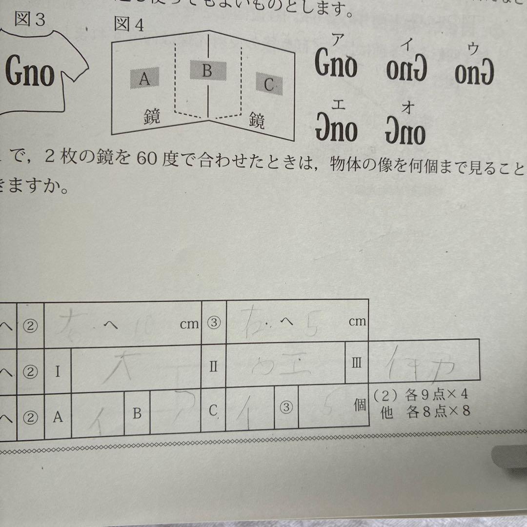 グノーブル　基礎力テスト　理科6年生