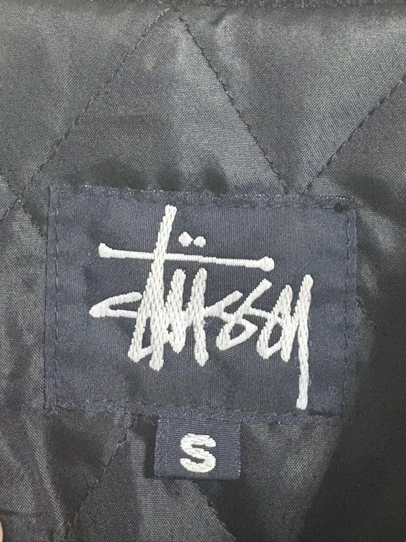 ステューシー　BIG4　スタジャン Sサイズ ブラック