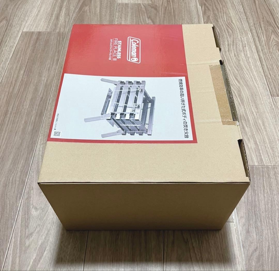 入手困難品　コールマン ステンレスファイヤープレイスⅢ 焚き火台
