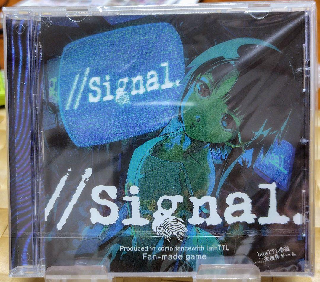 PCゲーム　//signal.　クラウドファンディング限定版＋通常版　新品未開封