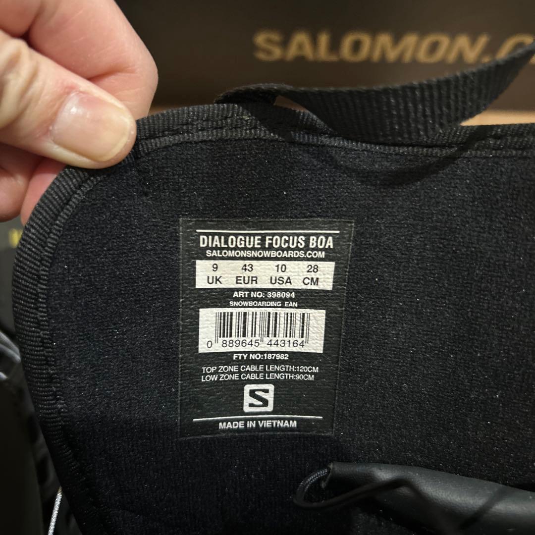 スノーボード　ブーツ　SALOMON