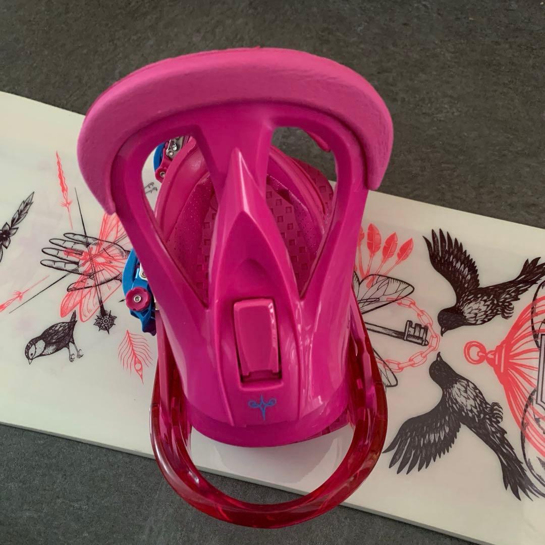 【美品】SALOMON GYPSY 133cm ＋BURTONバイン　2点セット