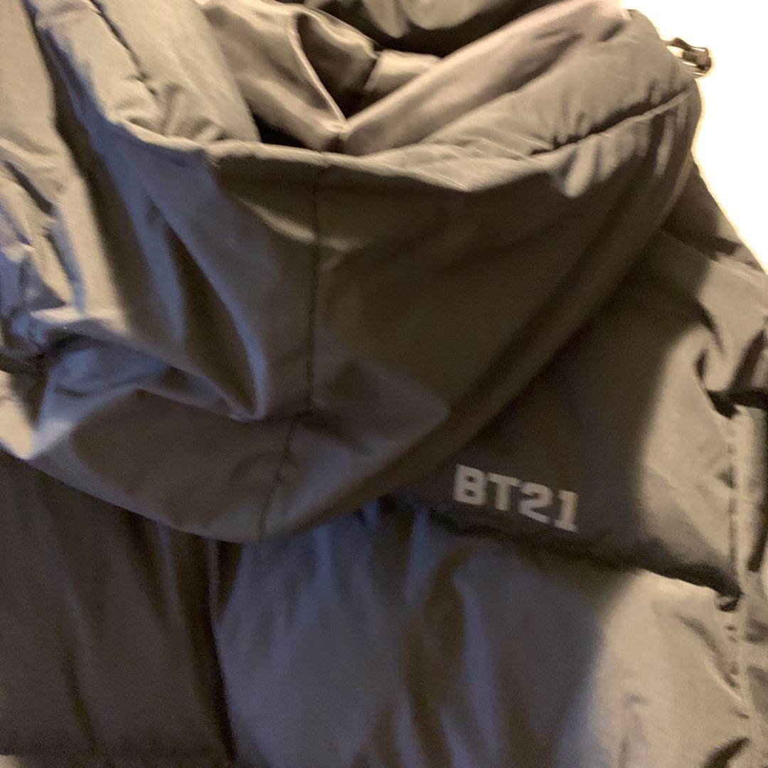 BTS JIN BT21 RJ ブラック ロングダウンジャケット