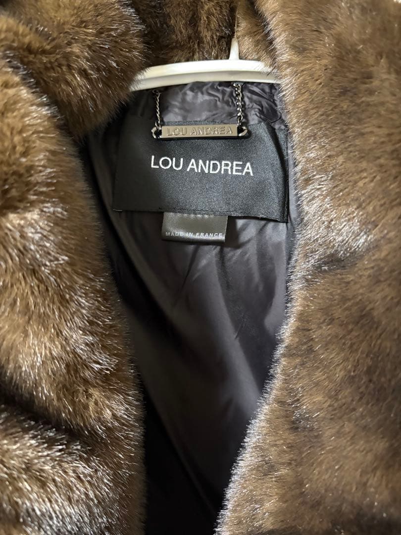 LOU ANDREA/ルーアンドレア 2WAY DOWN VEST ダウンベスト