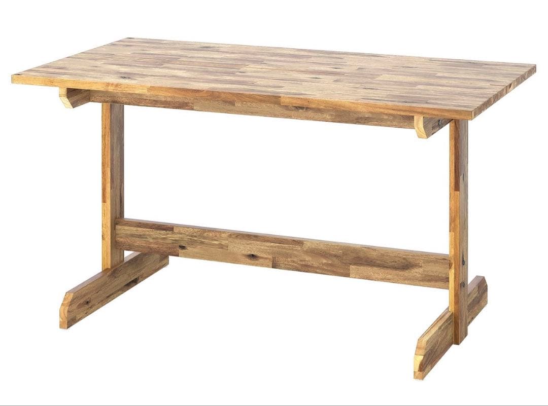 ②【未開封】IKEA イケア ナッカンネース グテーブル アカシア 無垢