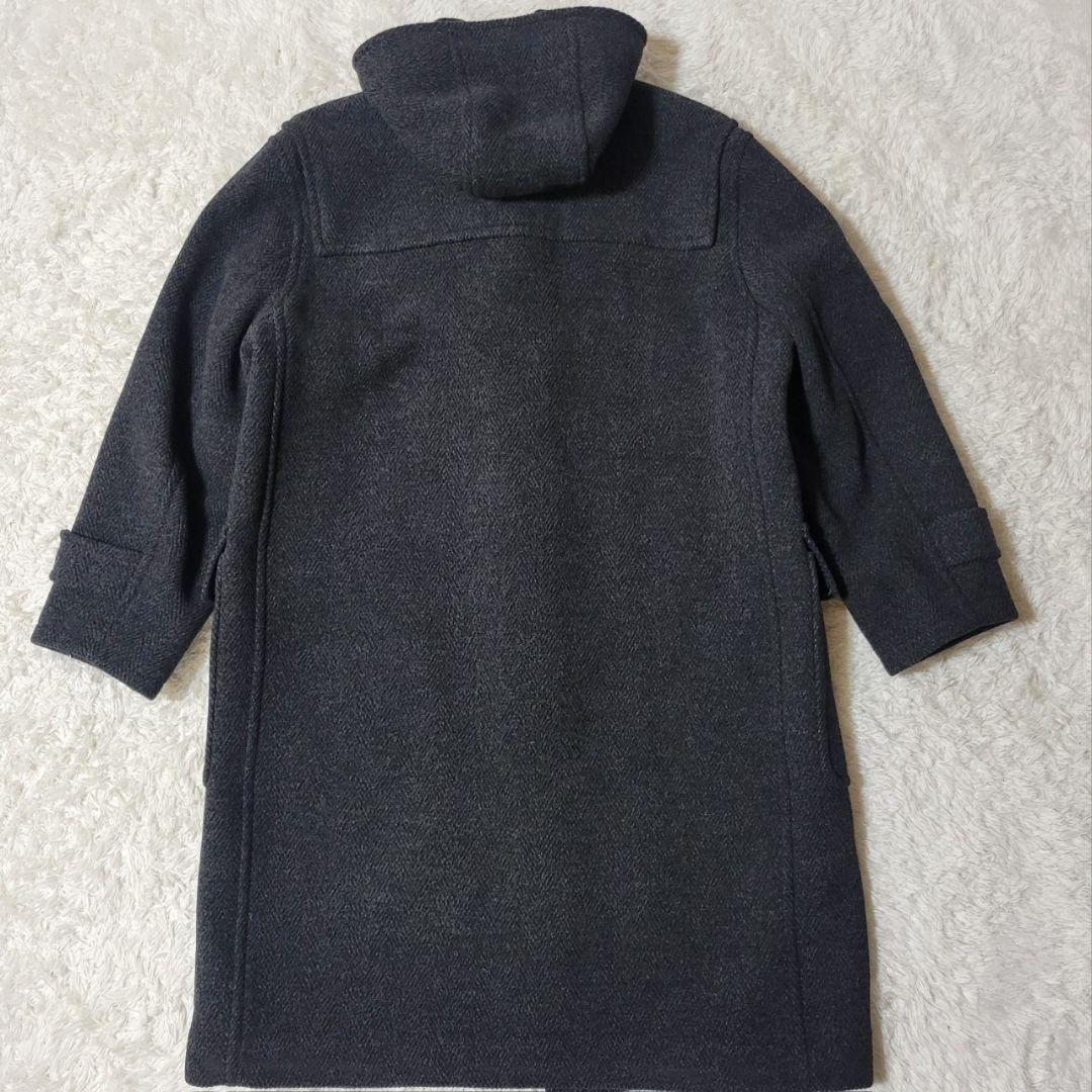 美品✨ポールスチュアート　ロングダッフルコート　ヘリンボーン　グレー　三陽商会