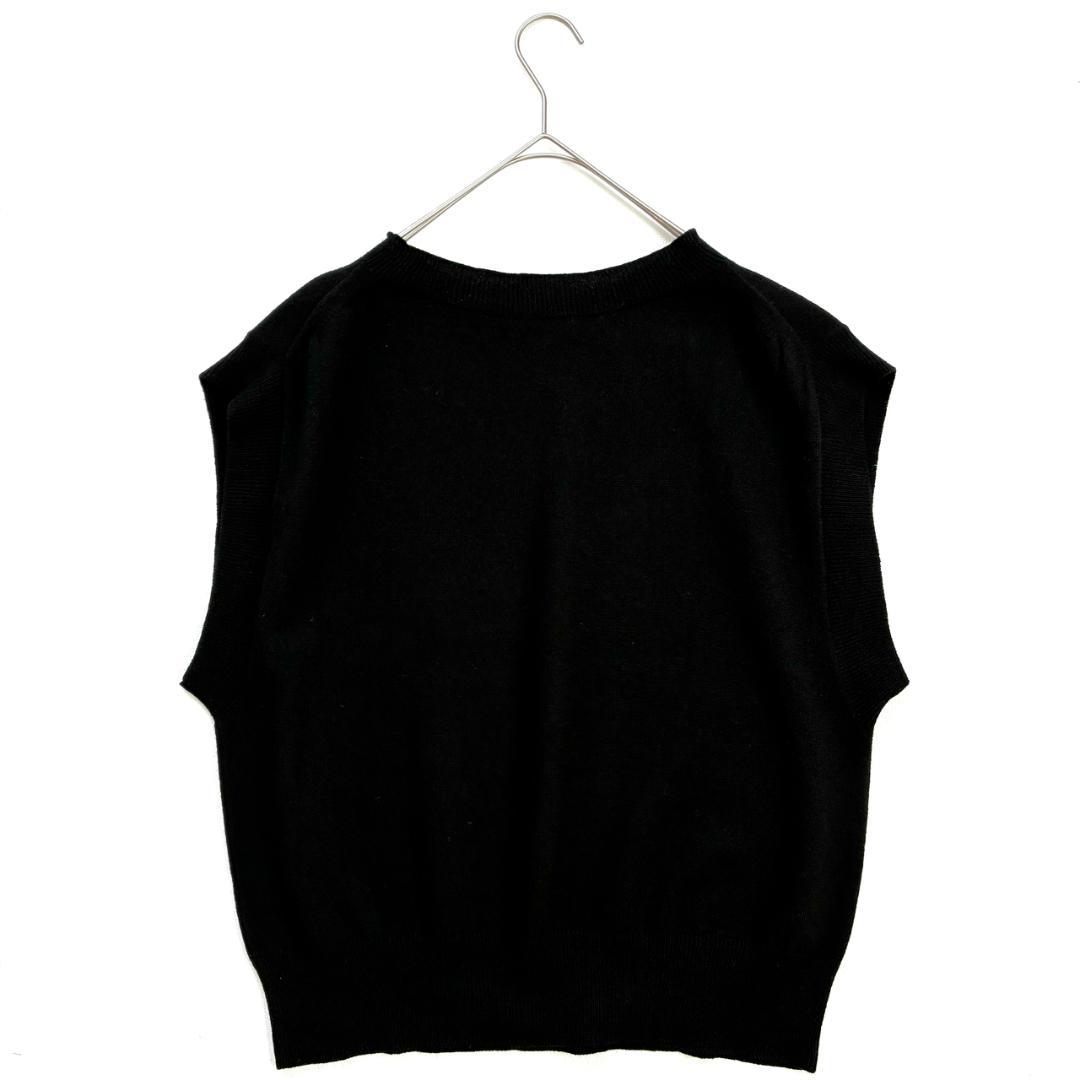 美品 マーガレットハウエル ウール カシミヤ ロールネック ニット ベスト