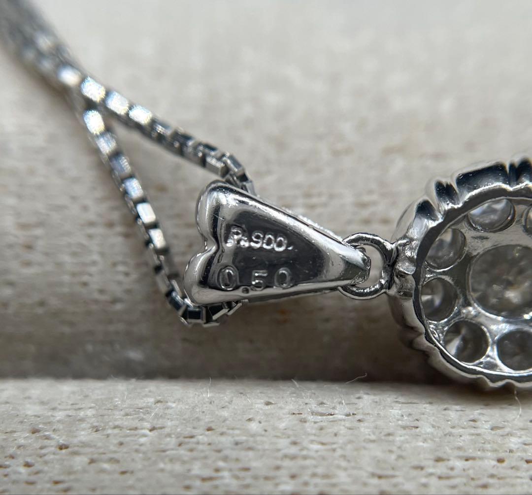 さくらJA145★高級 ダイヤモンド0.5ct プラチナ ペンダントヘッド