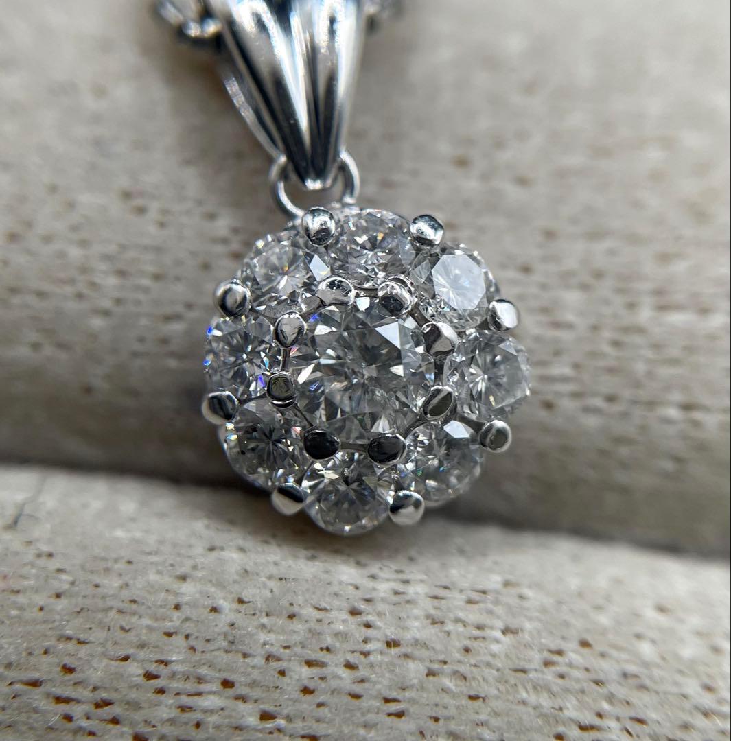 さくらJA145★高級 ダイヤモンド0.5ct プラチナ ペンダントヘッド