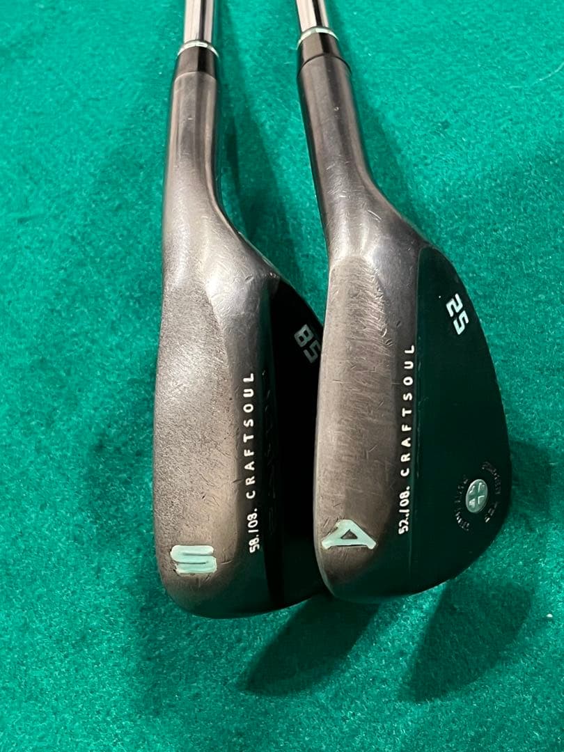 BALDO バルド　ウェッジ 2本セット　52° 57° ダイナミックゴールド