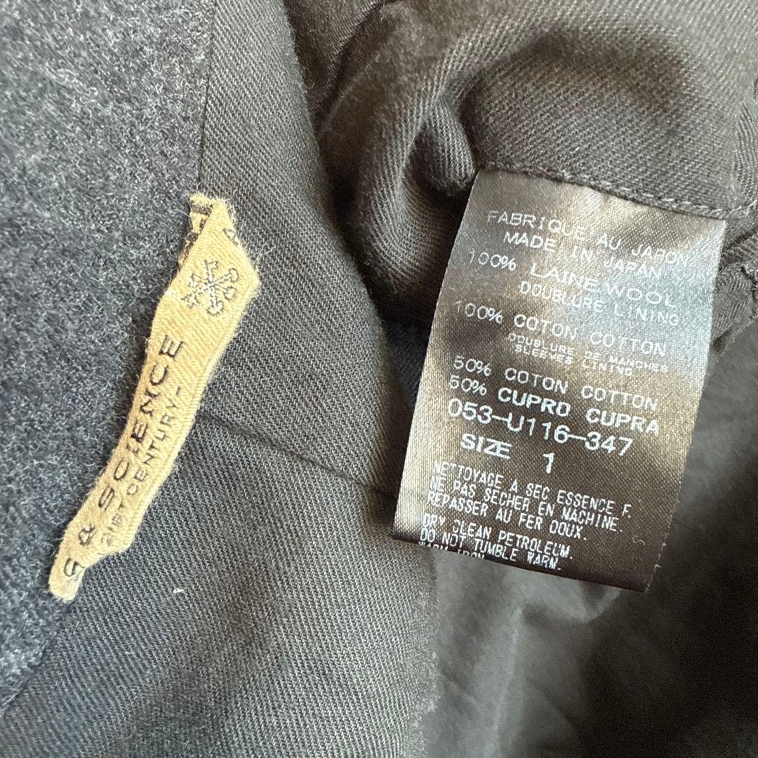 ARTS&SCIENCE ウールチェスターコート