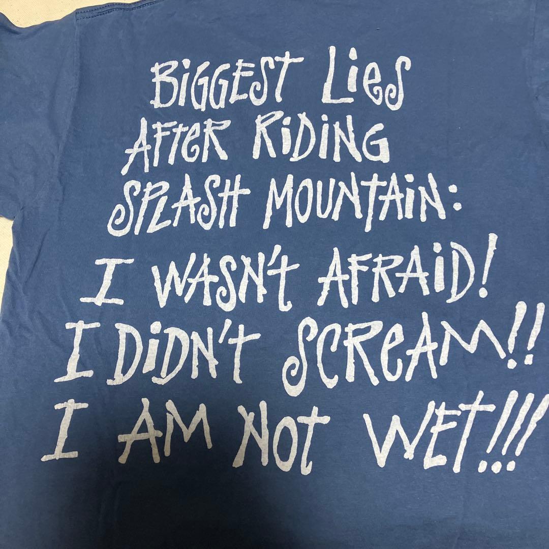 90s ディズニー　スプラッシュマウンテン ヴィンテージ古着　Mサイズ