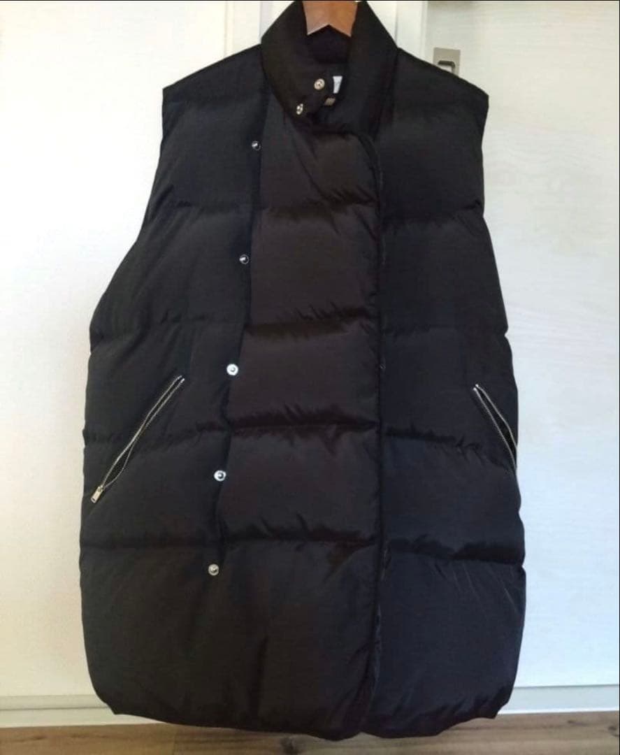 美品　NEARBYME　ボリュームダウンベスト