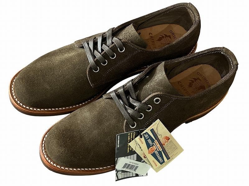 新品 チペワ 1901M75 スエード サービス シューズ モス 26.5 ①