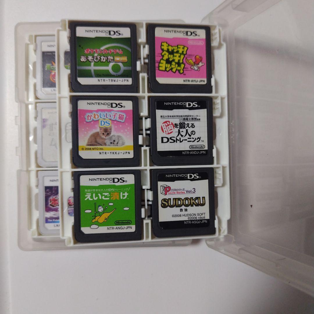 3DS・DSソフトまとめ売り 20個セット ケース付属