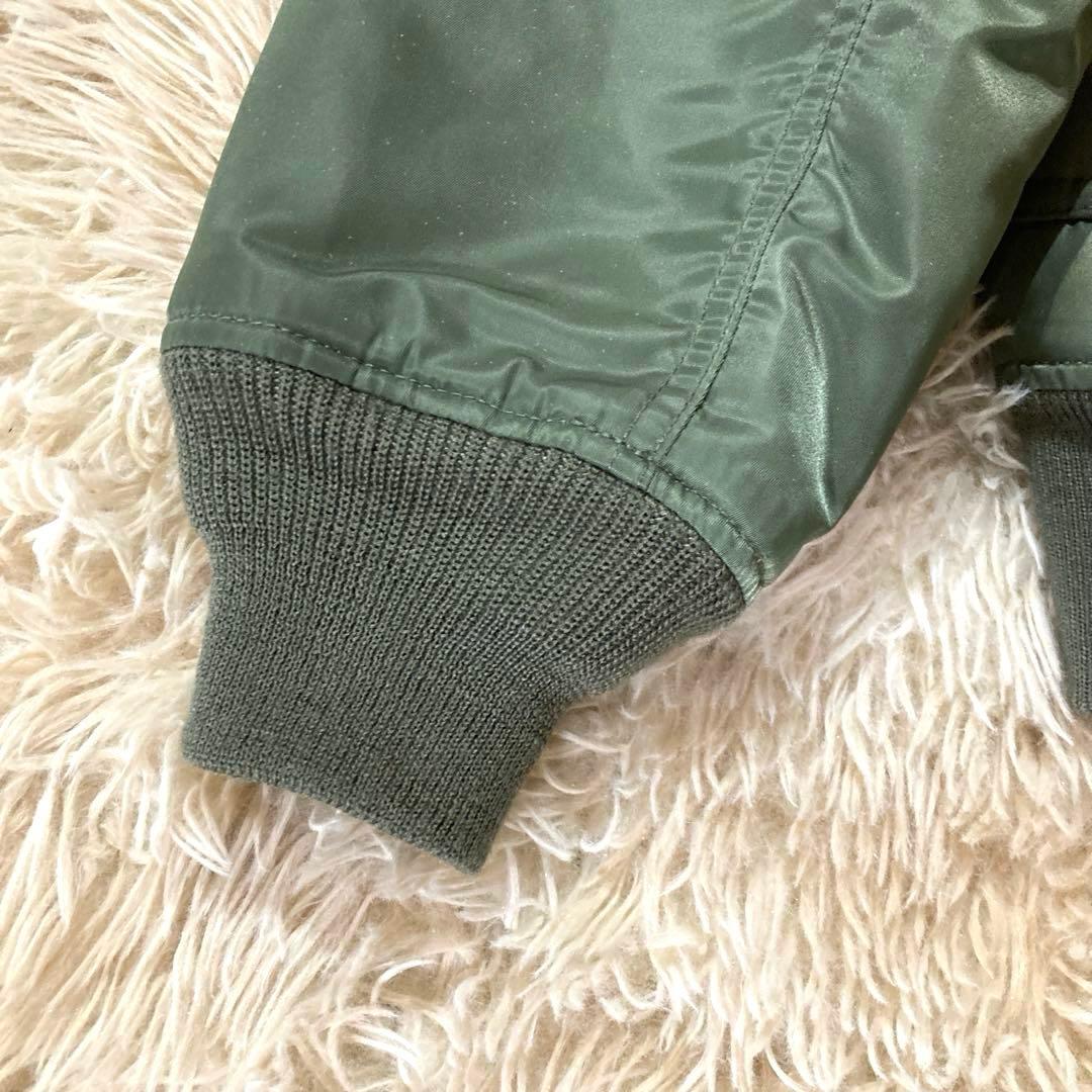 【美品・希少XL】AVIREX CWU-45/P フライトジャケット　グリーン