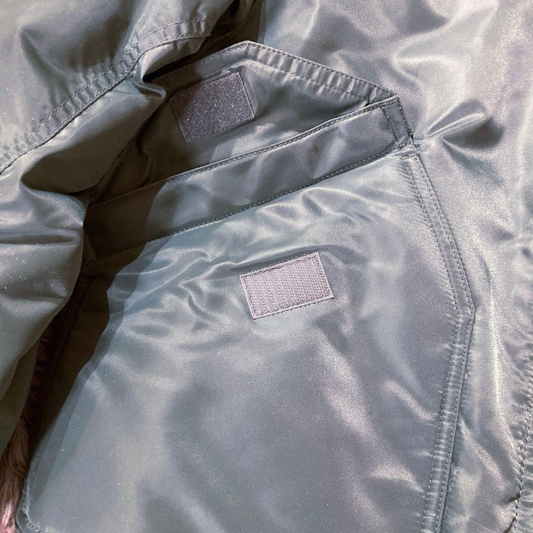 【美品・希少XL】AVIREX CWU-45/P フライトジャケット　グリーン