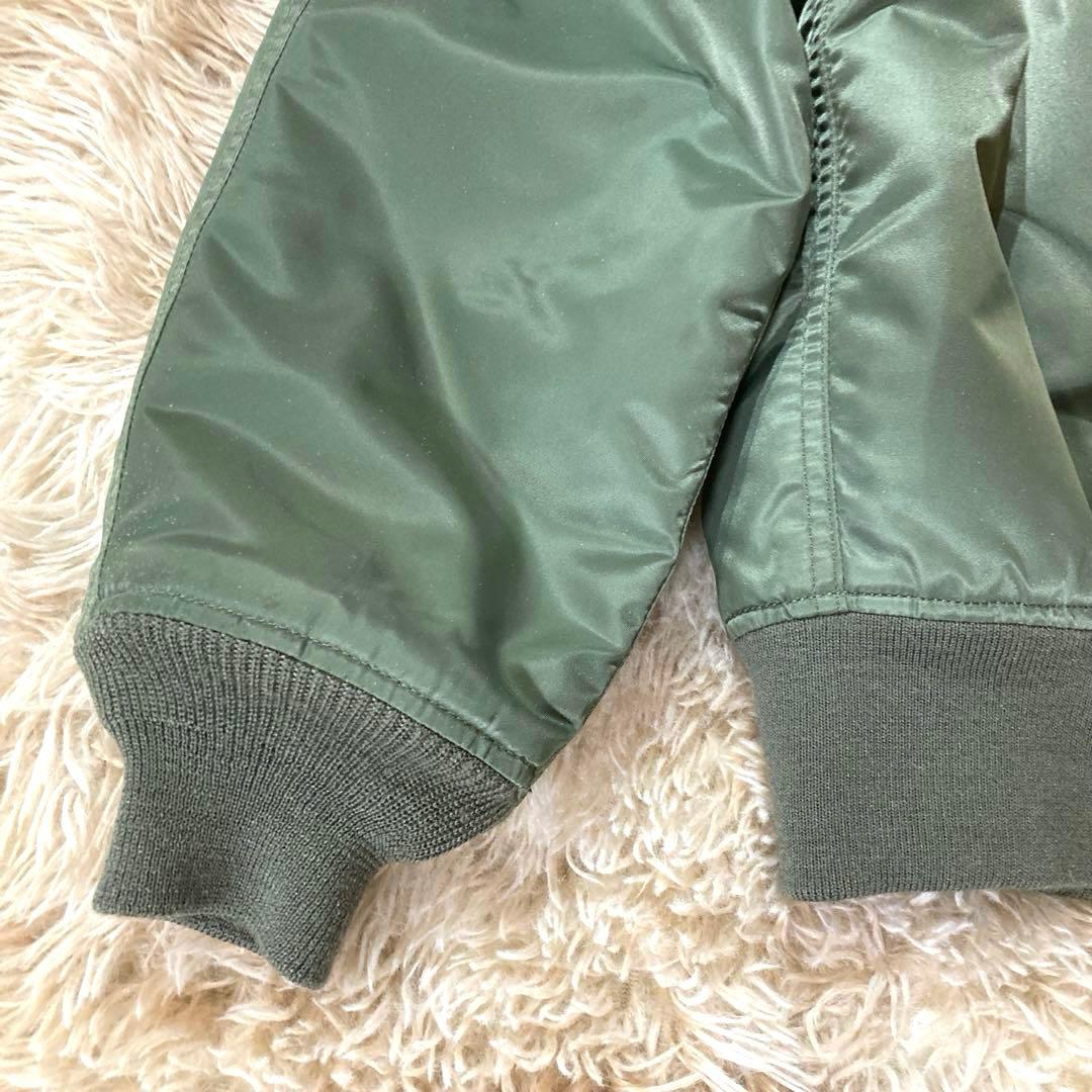 【美品・希少XL】AVIREX CWU-45/P フライトジャケット　グリーン