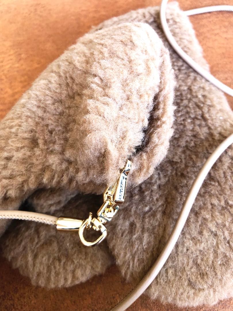 Max Mara テディベア ミトン 手袋 M