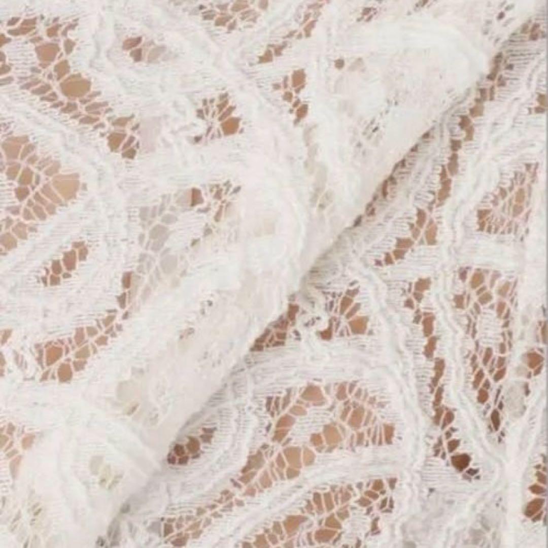 【新品未使用】IENA ペイズリーストレッチレースプルオーバー