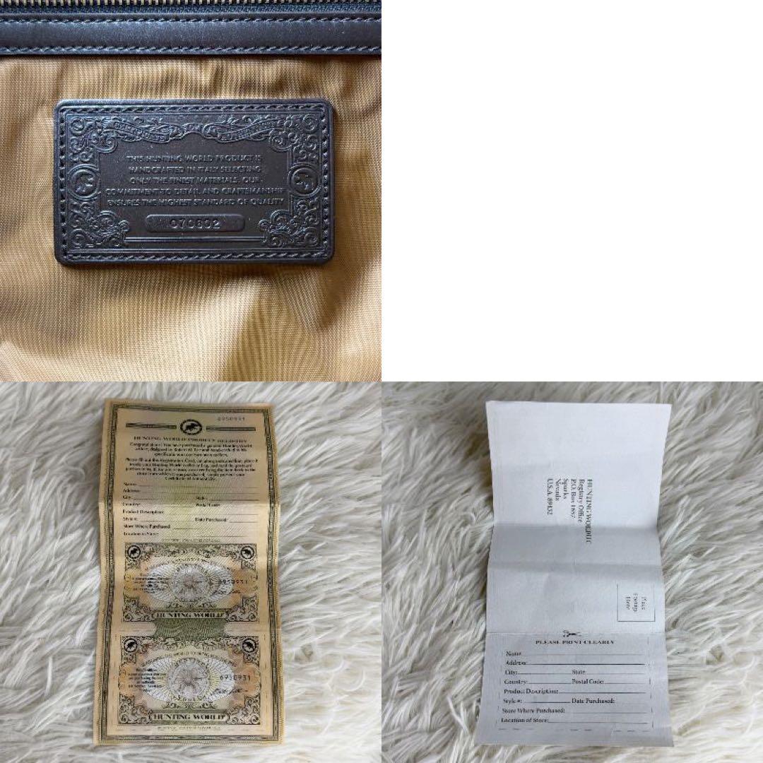 人気♡30×54×24♡バチュークロス♡ハンティングワールド ボストンバッグ