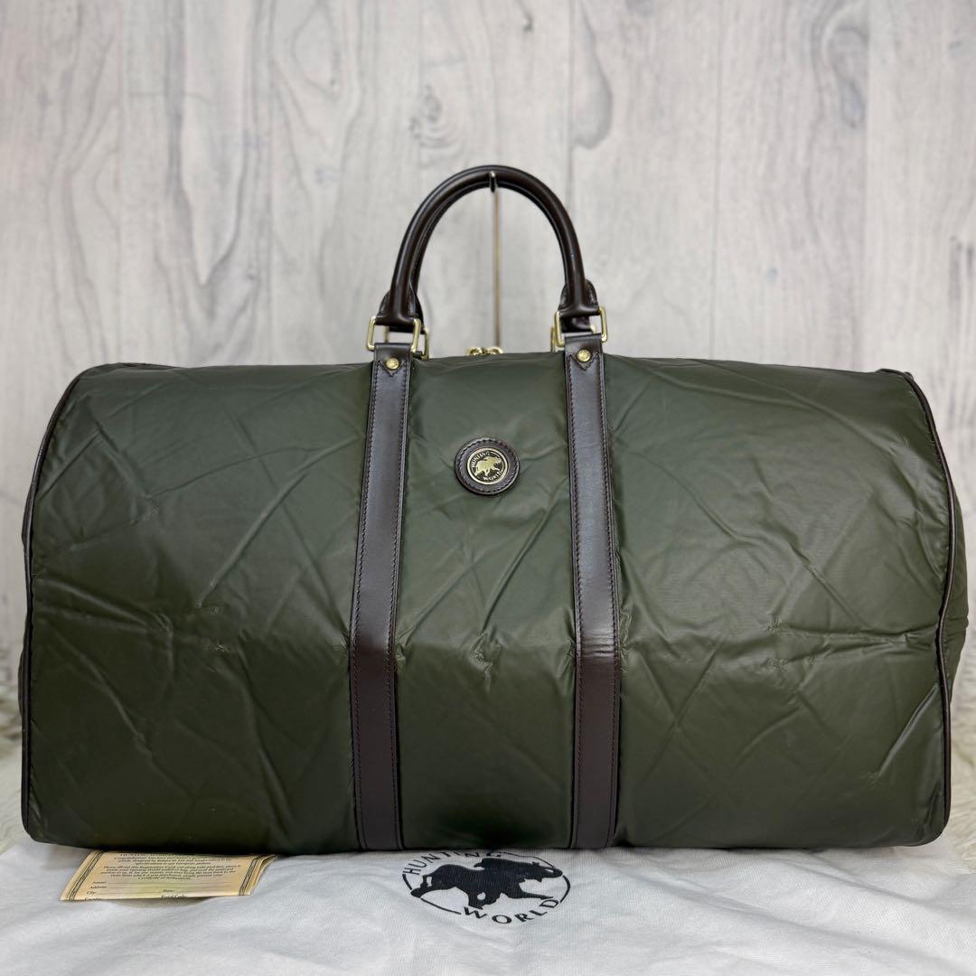 人気♡30×54×24♡バチュークロス♡ハンティングワールド ボストンバッグ