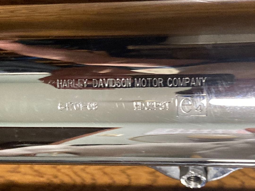 ステンレス製 クロームマフラー