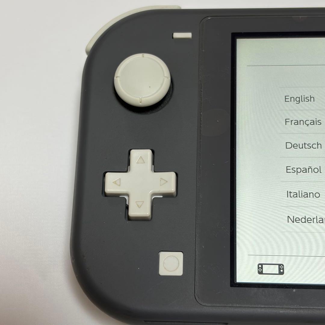 Nintendo Switch Lite 本体 グレー 本体収納ケース付き