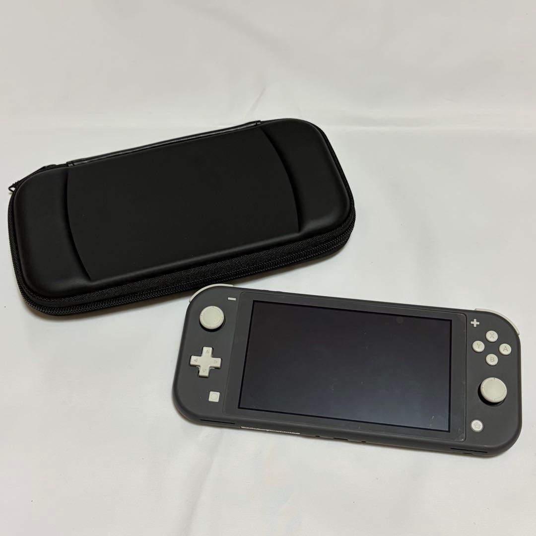 Nintendo Switch Lite 本体 グレー 本体収納ケース付き