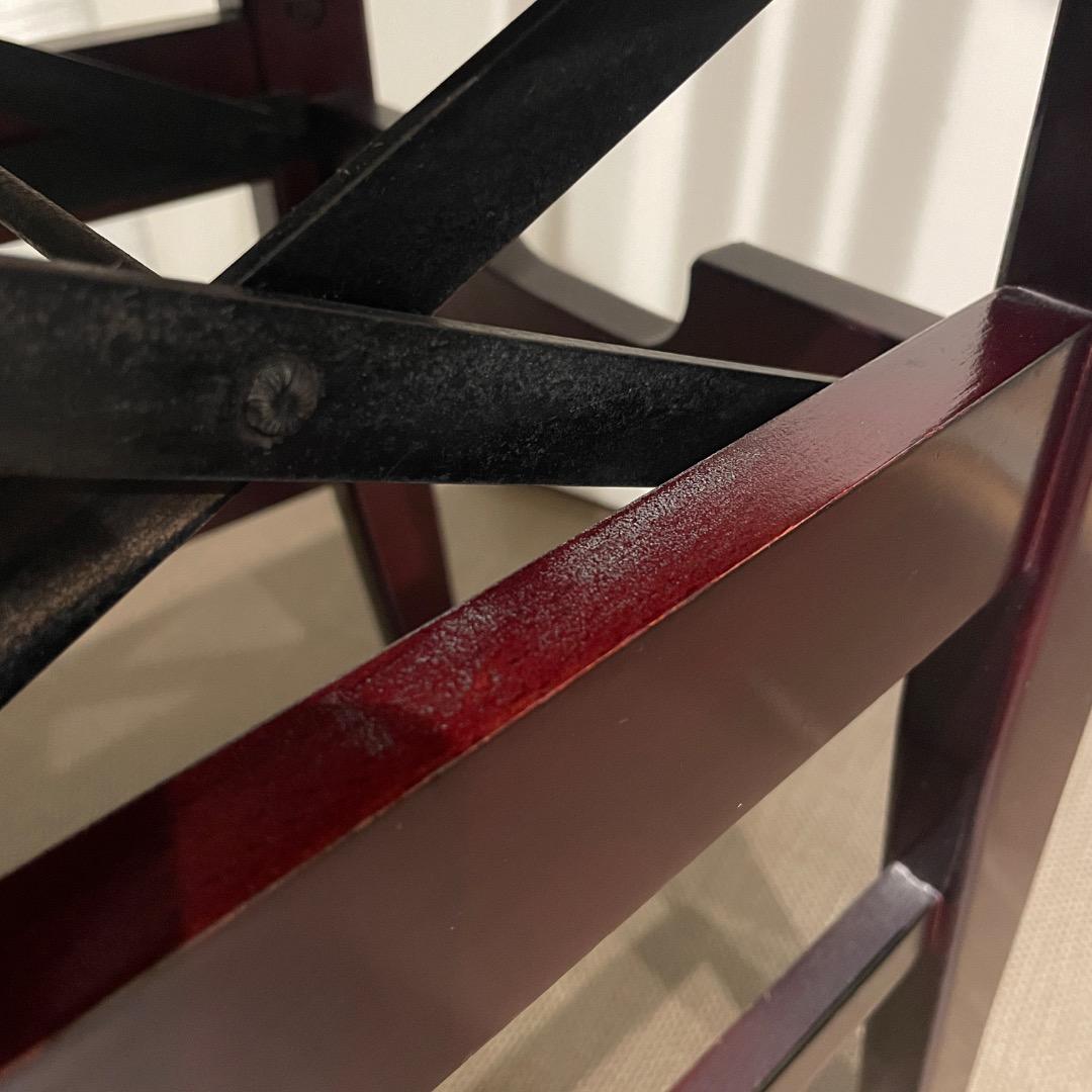 【手渡し限定】トムソン椅子 KAWAI カワイ 背付き椅子 マホガニー