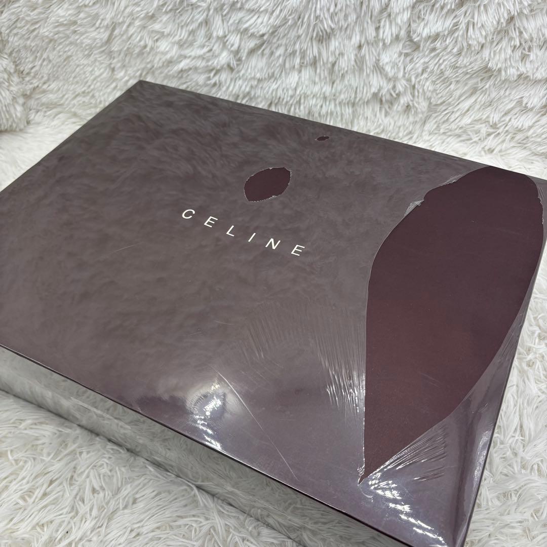 【未使用・保管品】CELINE セリーヌ　西川産業　アクリルニューマイヤー毛布