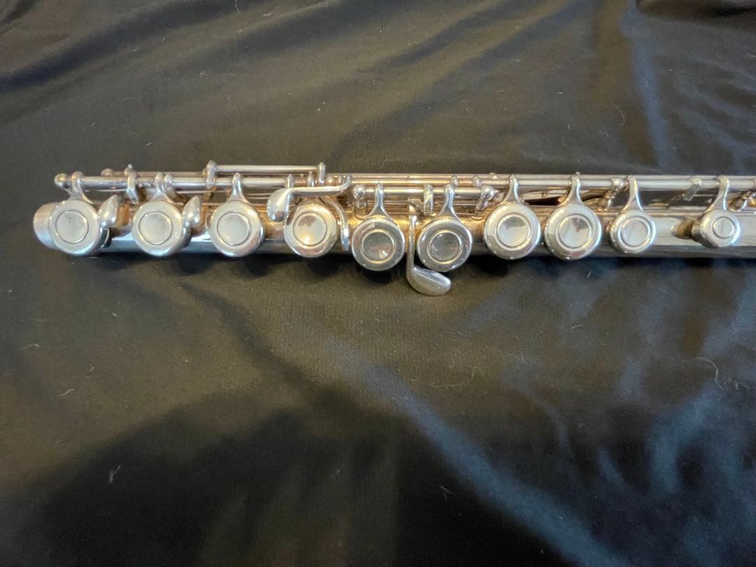 YAMAHA YFL411 銀製フルート ケース付き　調整必要