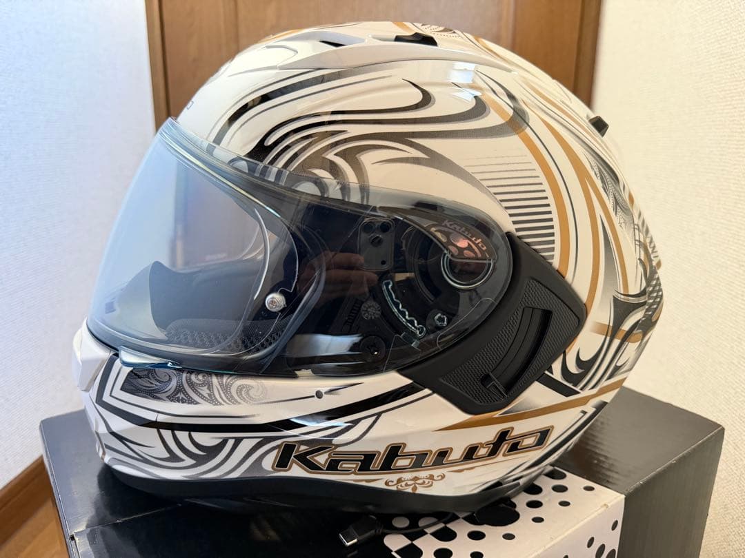 ふらみんごKabuto KAMUI3 JAG パールホワイトゴールド