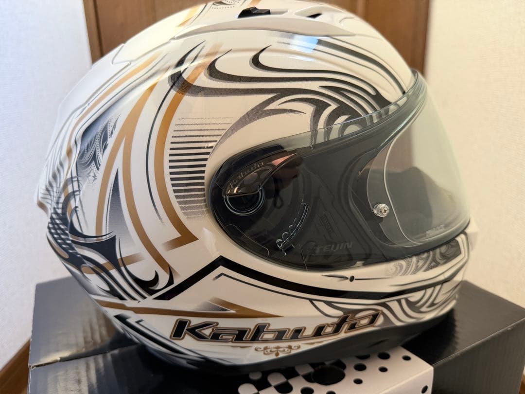 ふらみんごKabuto KAMUI3 JAG パールホワイトゴールド