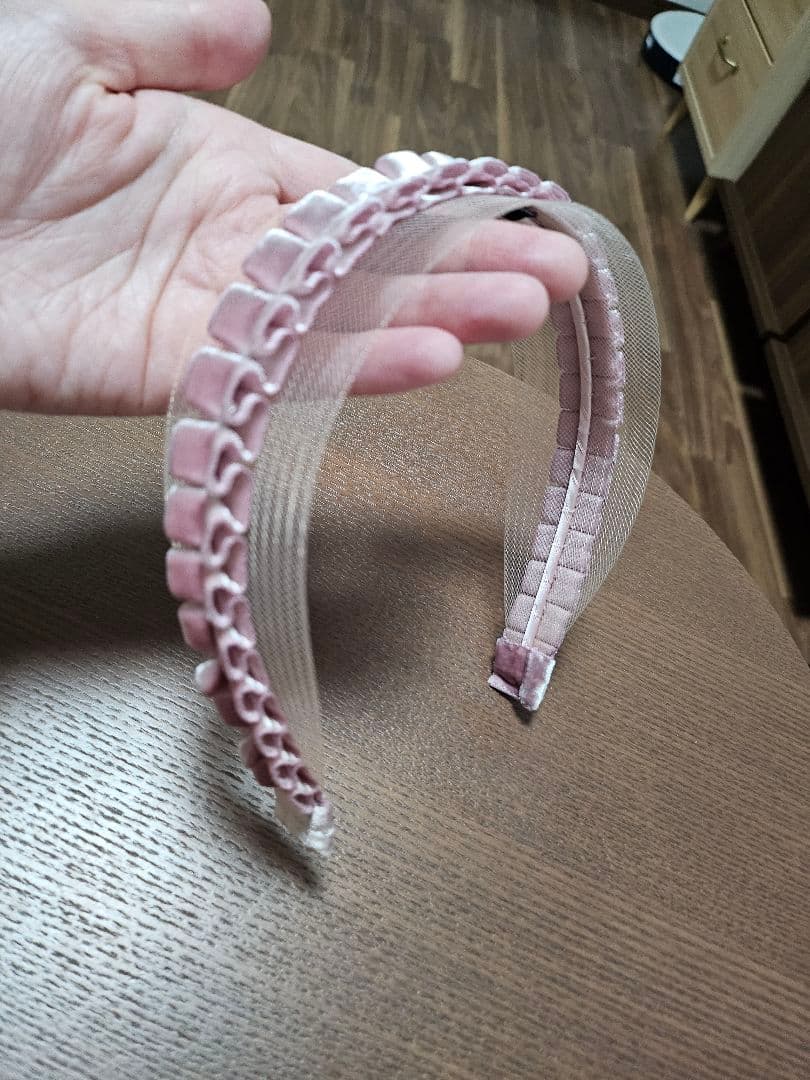 【millinery mino】Frill ribbon Headband