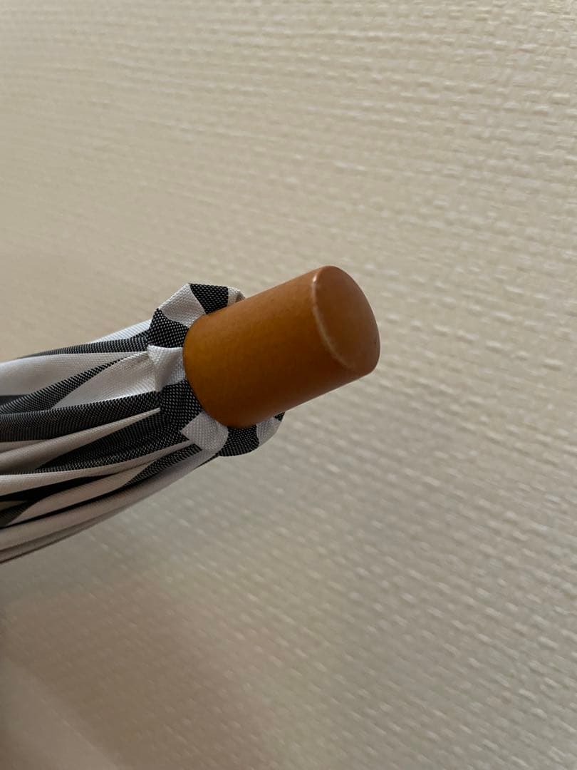 サンバリア100 日傘　ストライプ　フリル